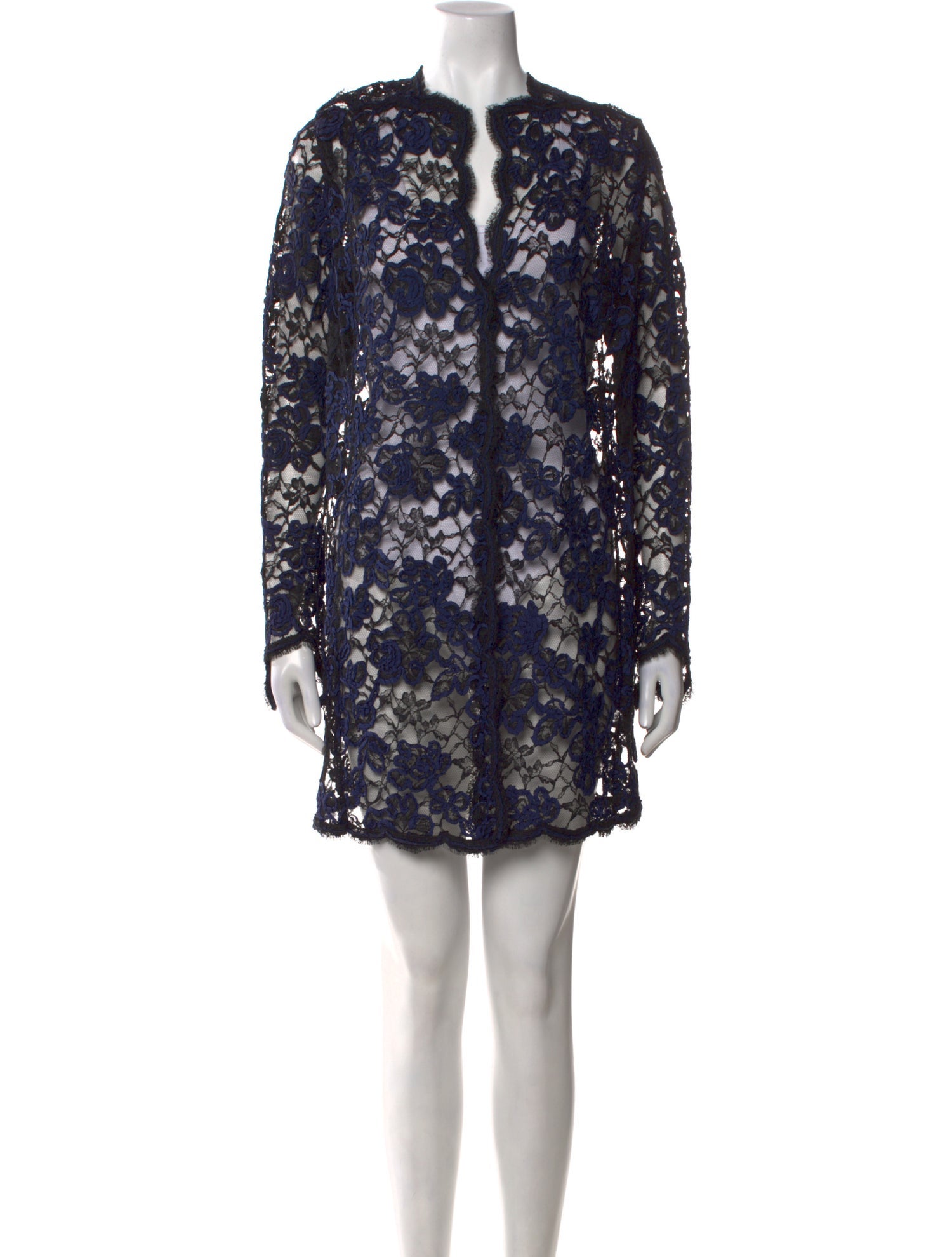 Geoffrey Beene Lace Mini Dress