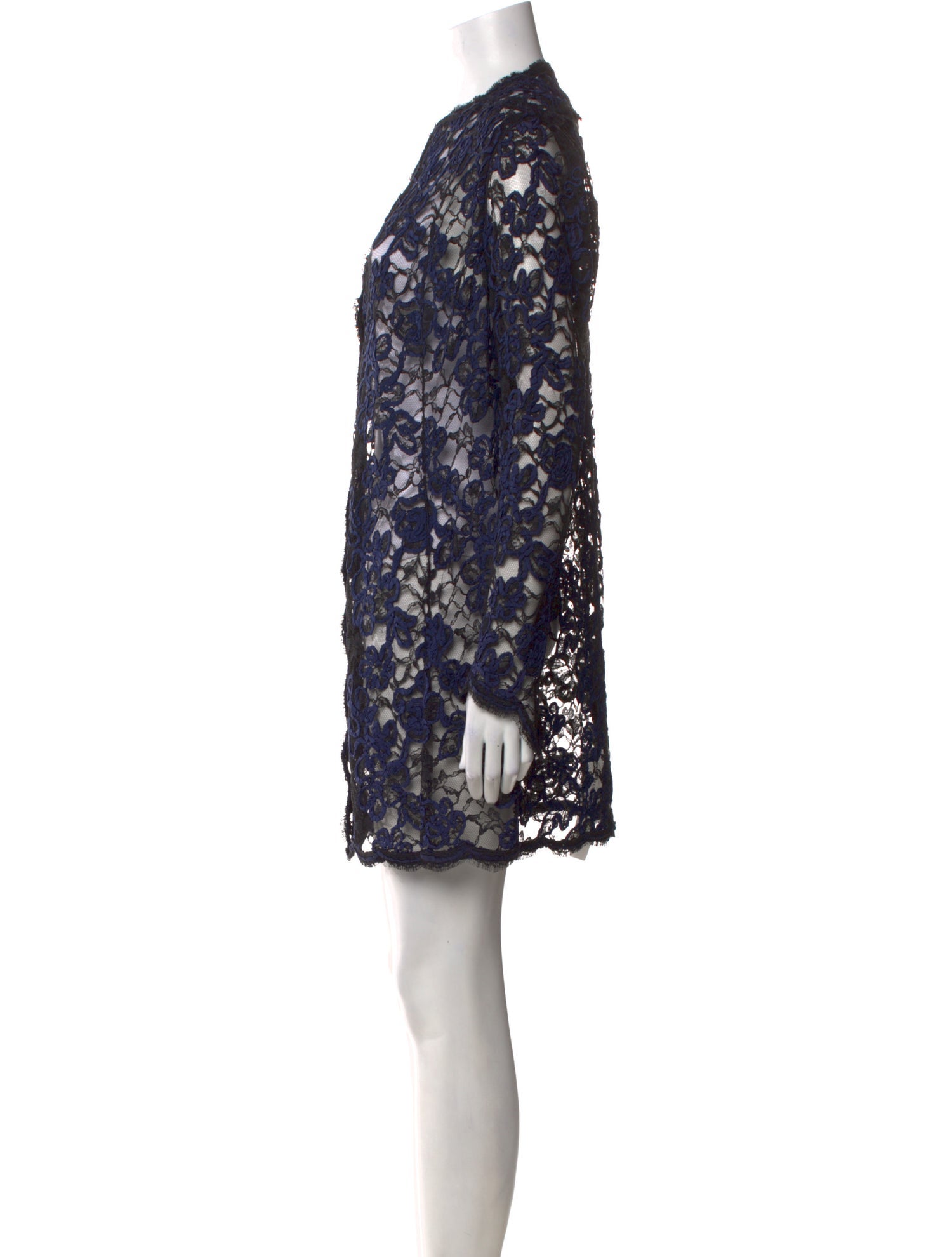 Geoffrey Beene Lace Mini Dress