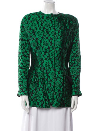 Geoffrey Beene Printed Evening Jacket