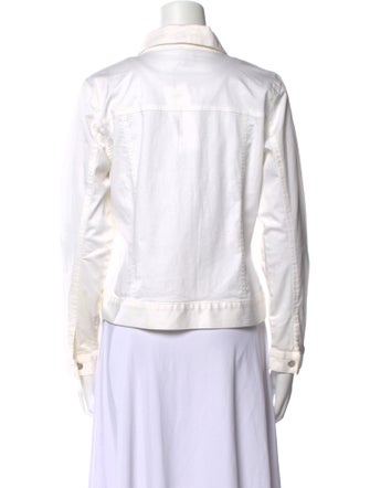 Geoffrey Beene Long Sleeve Button-Up Top