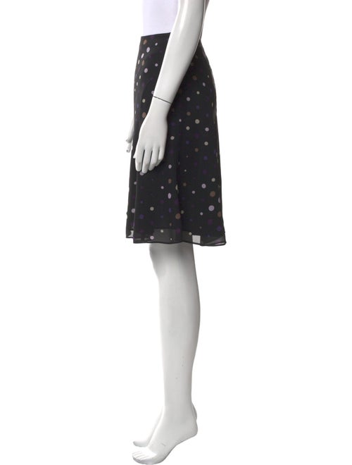 Geoffrey Beene Polka Dot Print Knee-Length Skirt