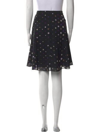 Geoffrey Beene Polka Dot Print Knee-Length Skirt