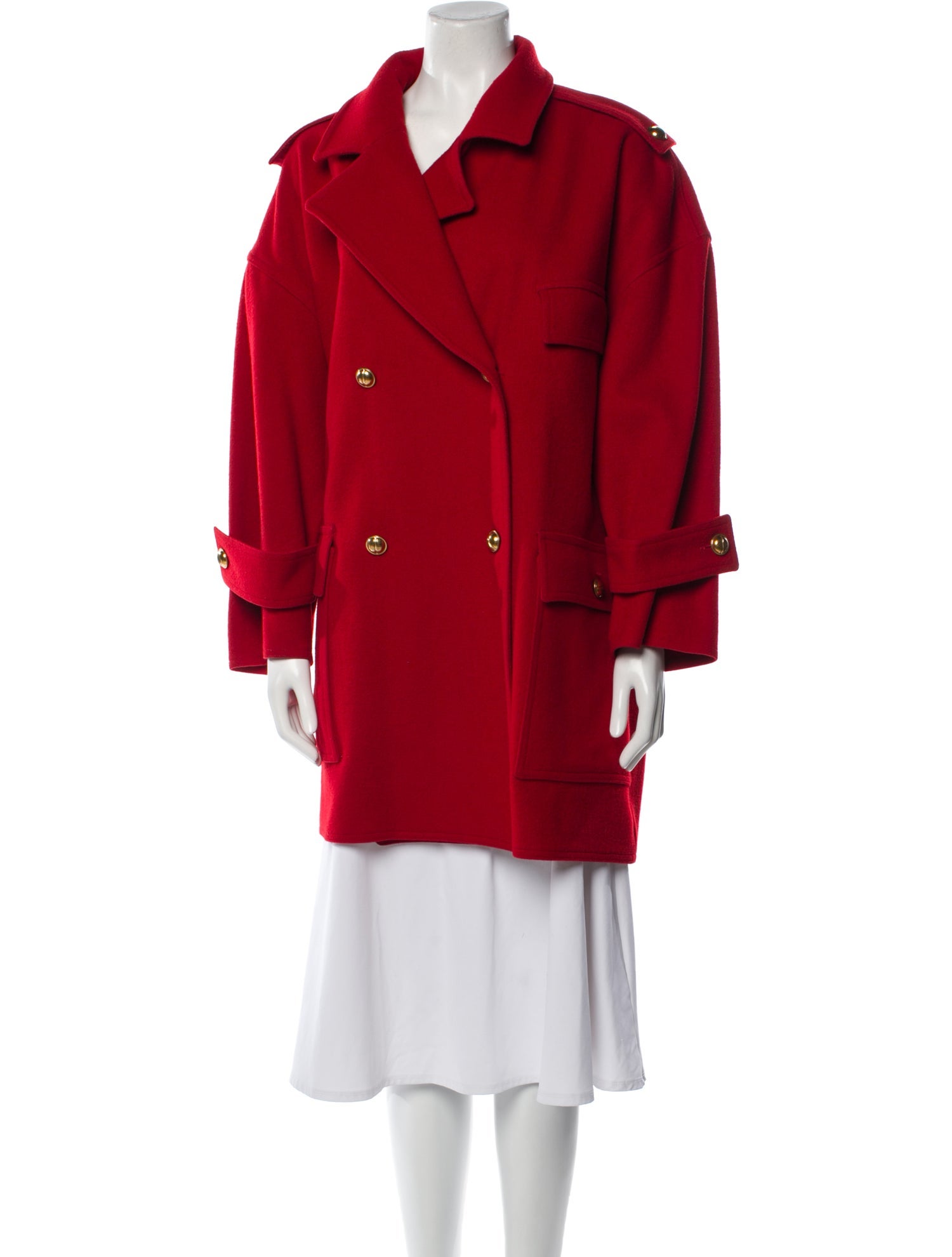 Geoffrey Beene Vintage 1980's Trench Coat