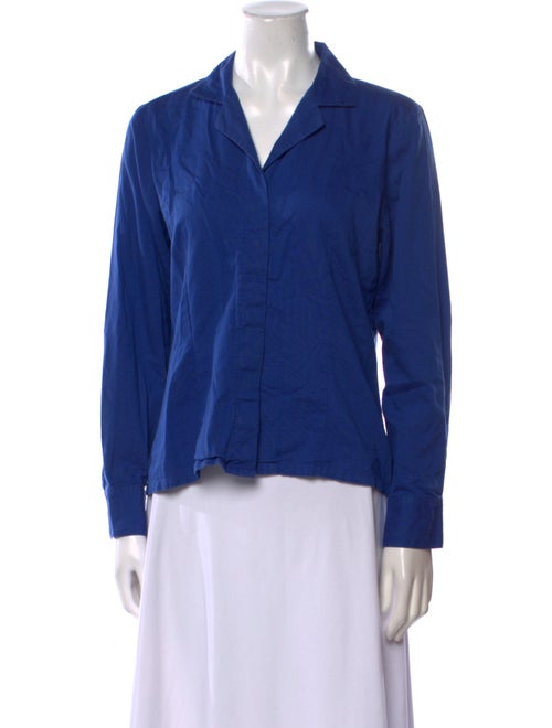 Geoffrey Beene V-Neck Long Sleeve Blouse