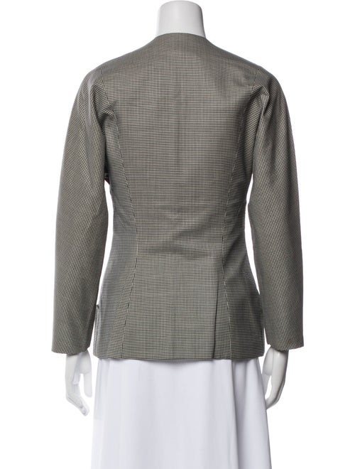 Geoffrey Beene Houndstooth Print Blazer