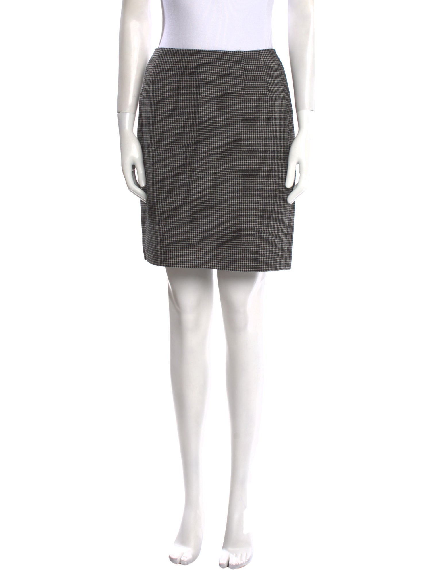 Geoffrey Beene Wool Mini Skirt