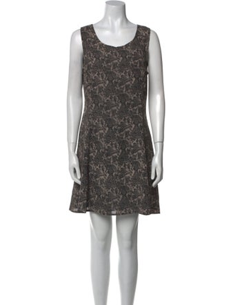 Geoffrey Beene Printed Mini Dress