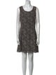 Geoffrey Beene Printed Mini Dress