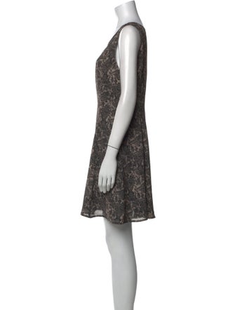 Geoffrey Beene Printed Mini Dress