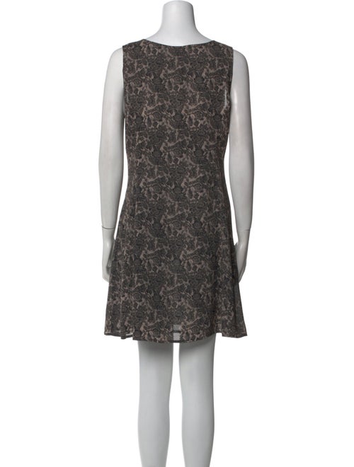 Geoffrey Beene Printed Mini Dress
