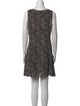 Geoffrey Beene Printed Mini Dress