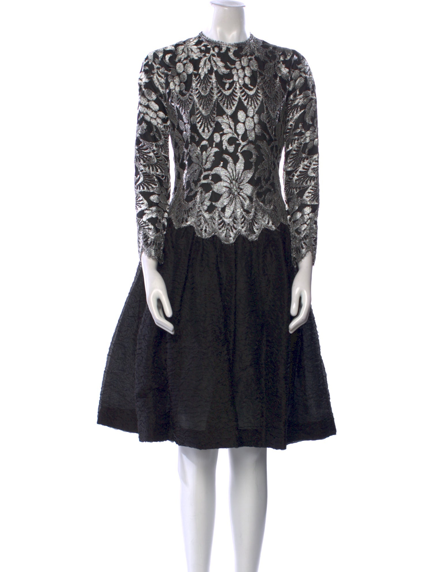 Geoffrey Beene Vintage Midi Length Dress