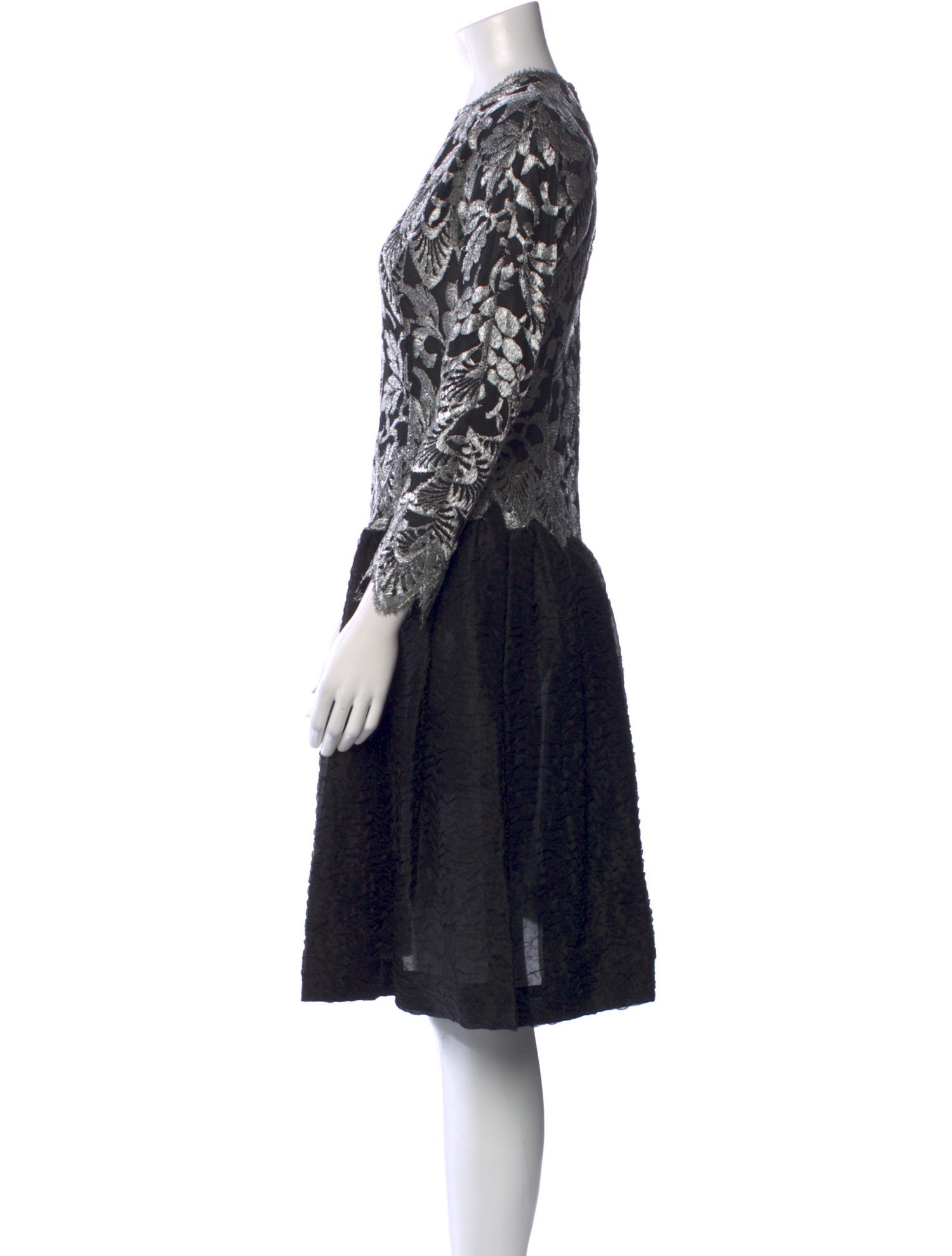 Geoffrey Beene Vintage Midi Length Dress