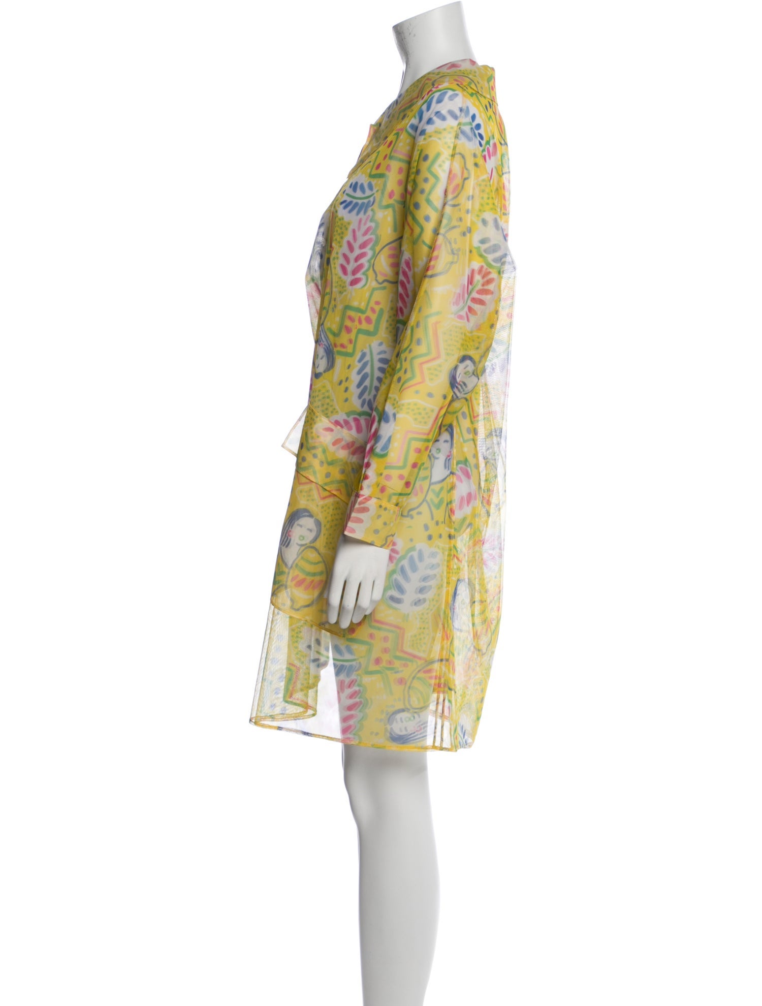 Geoffrey Beene Printed Mini Dress