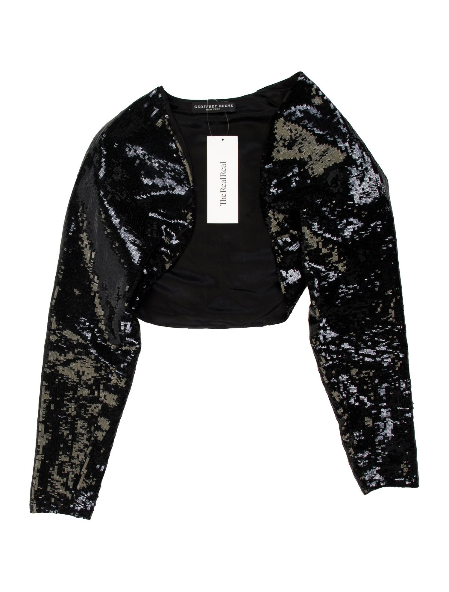 Geoffrey Beene Graphic Print Cowl Neck Sweater