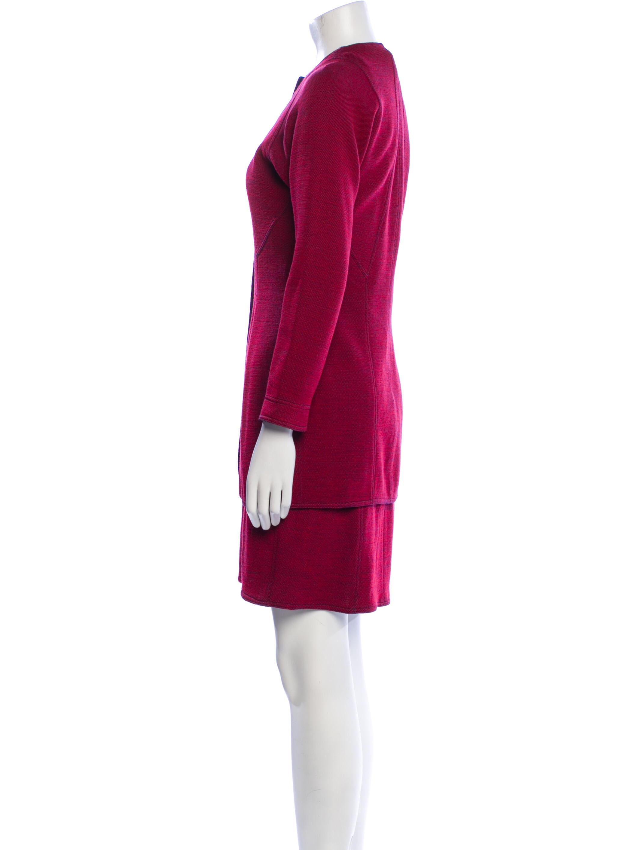 Geoffrey Beene Vintage 1980's Dress Set