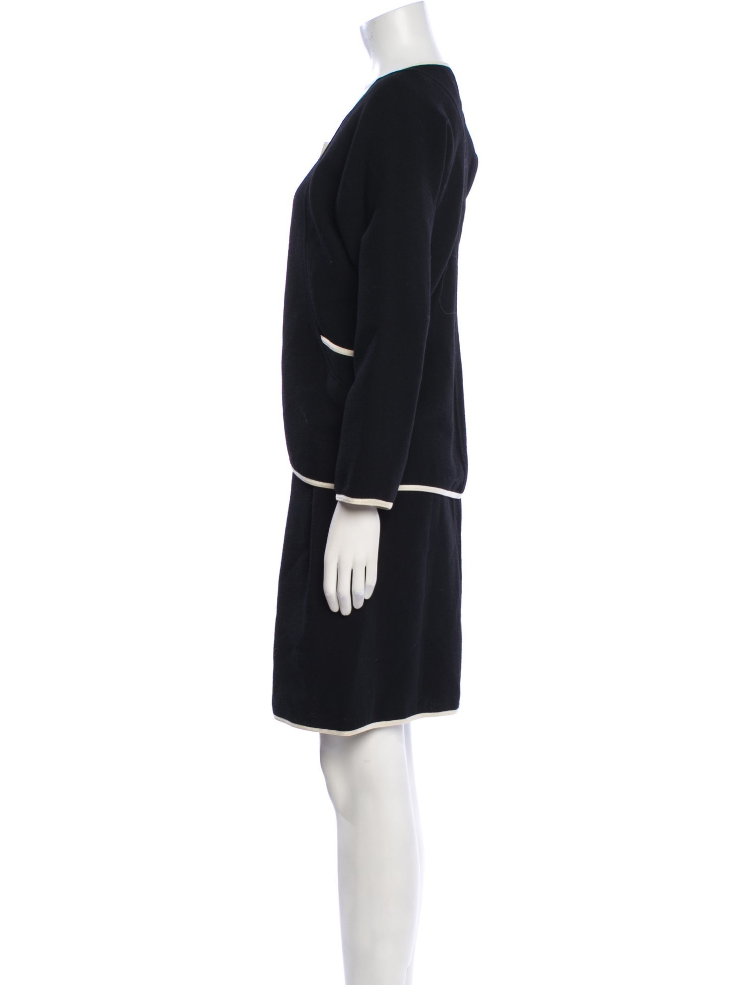 Geoffrey Beene Vintage 1980's Dress Set