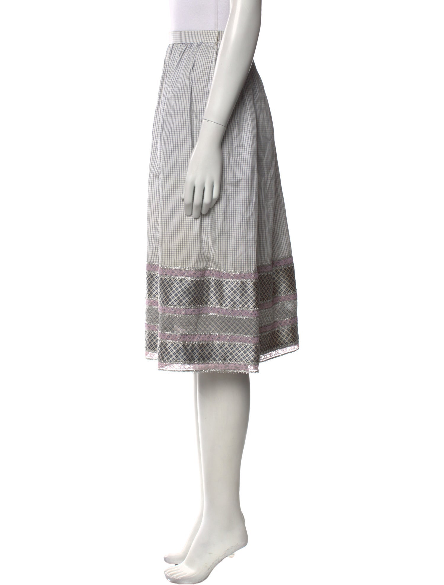 Geoffrey Beene Vintage Knee-Length Skirt