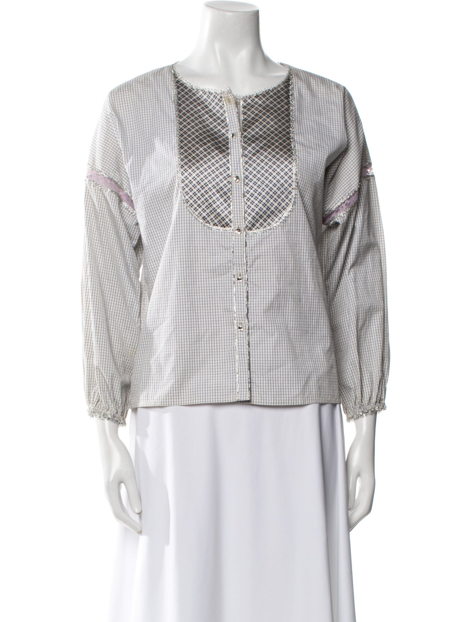 Geoffrey Beene Vintage 1990's Blouse