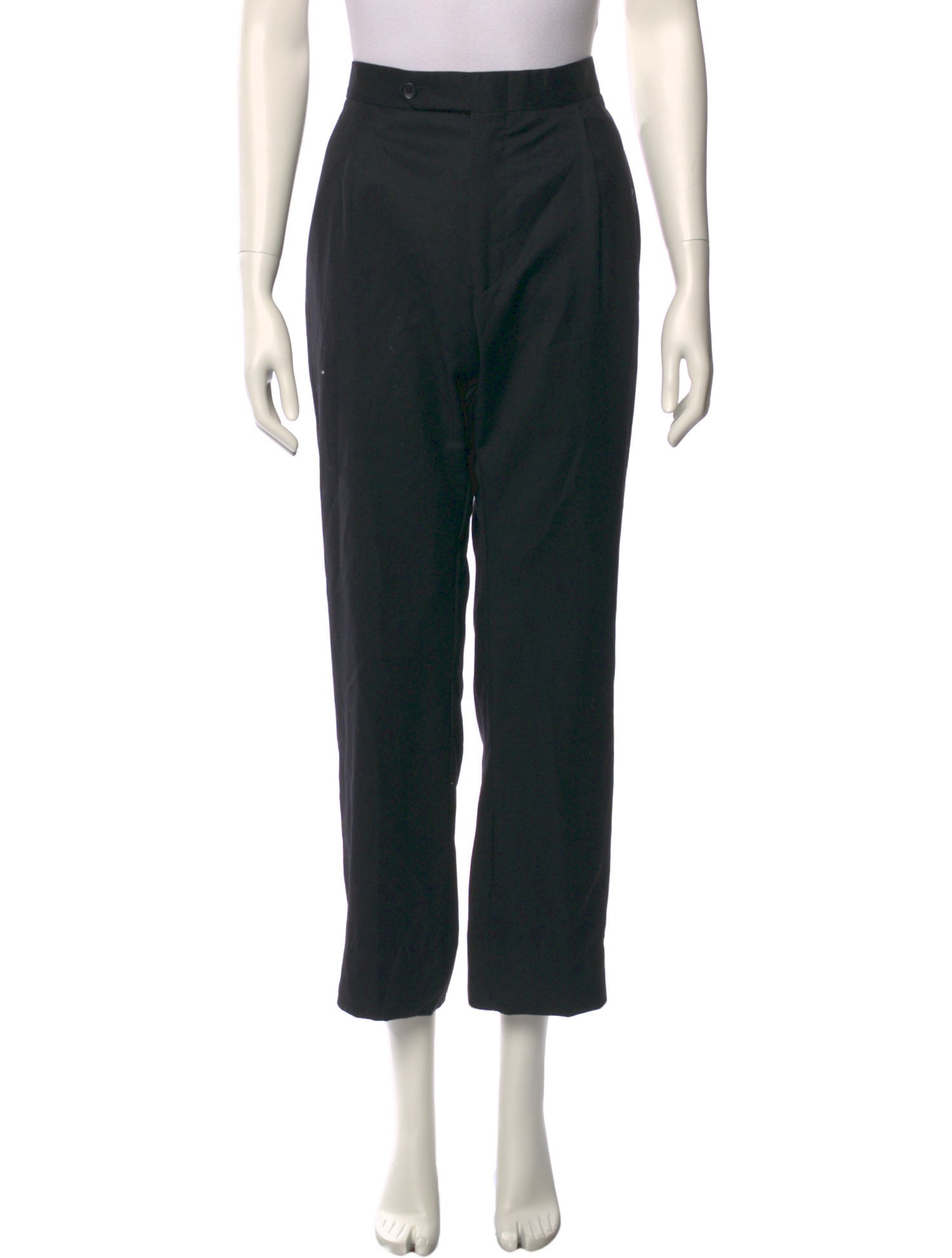 Geoffrey Beene Wool Wide Leg Pants