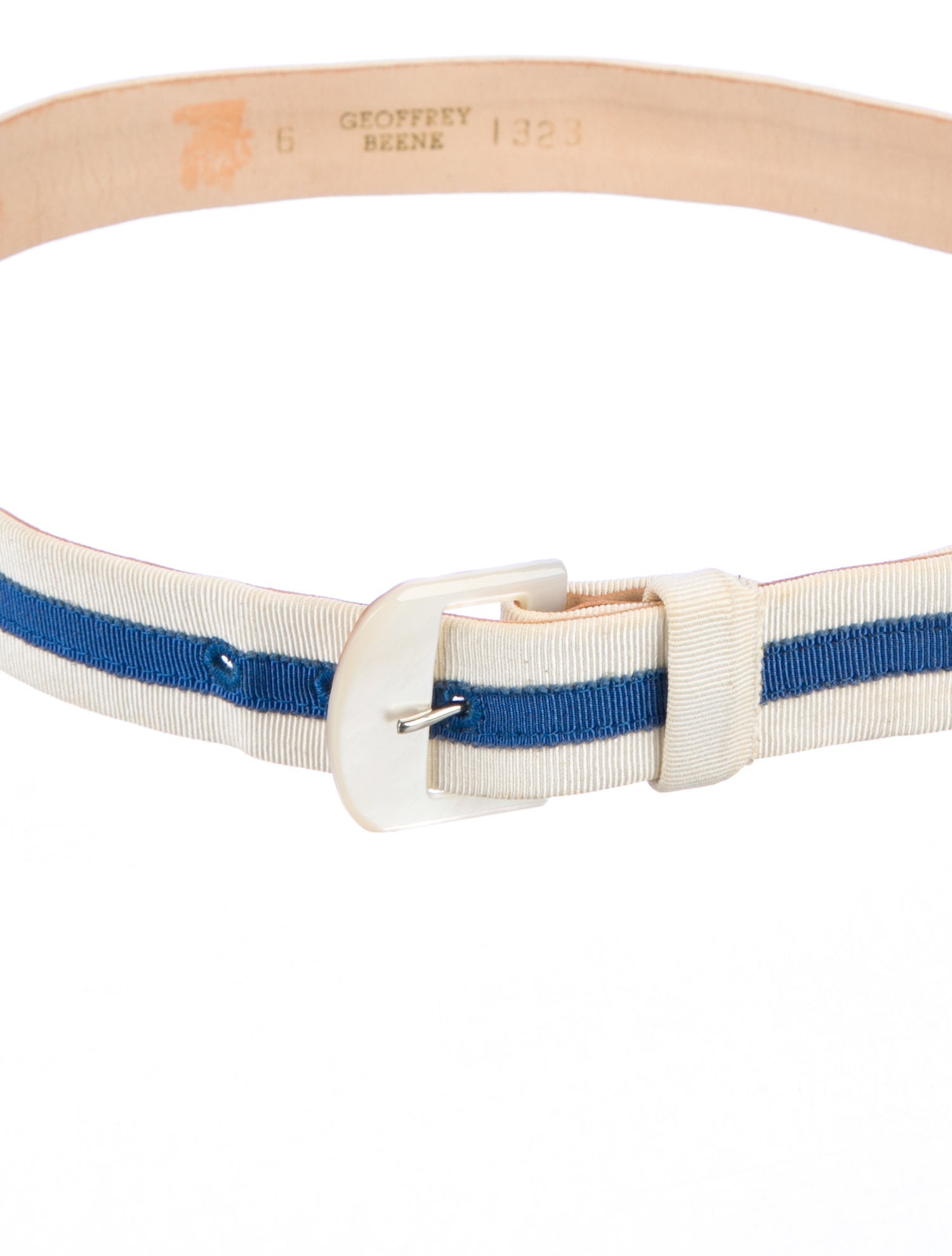 Geoffrey Beene Vintage Skinny Waist Belt