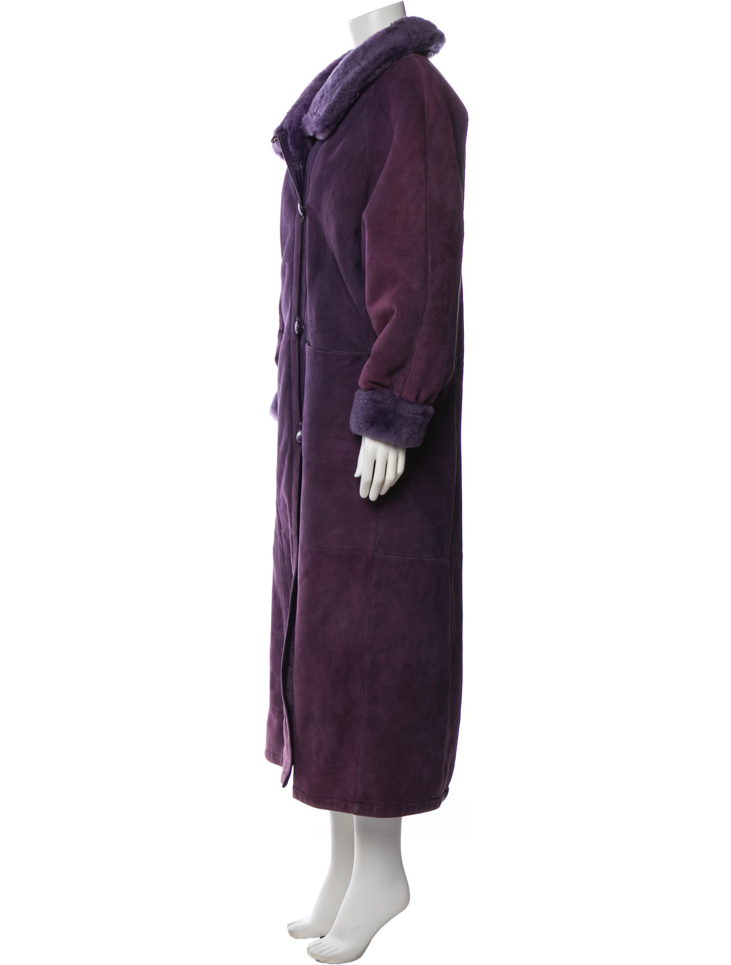 Geoffrey Beene Vintage Late 1980's - Early 1990's Fur Coat