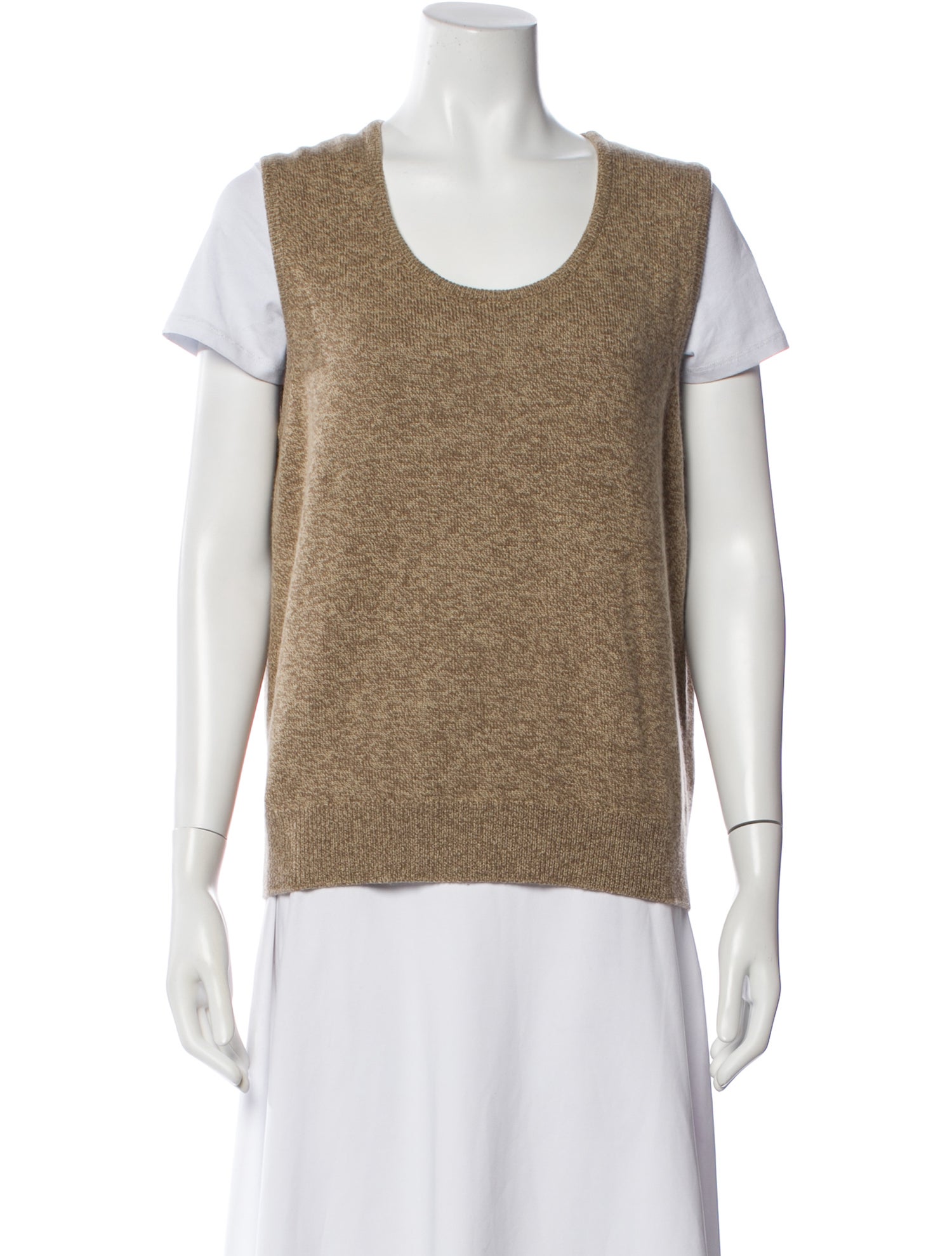 Geoffrey Beene Cashmere Scoop Neck Sweater