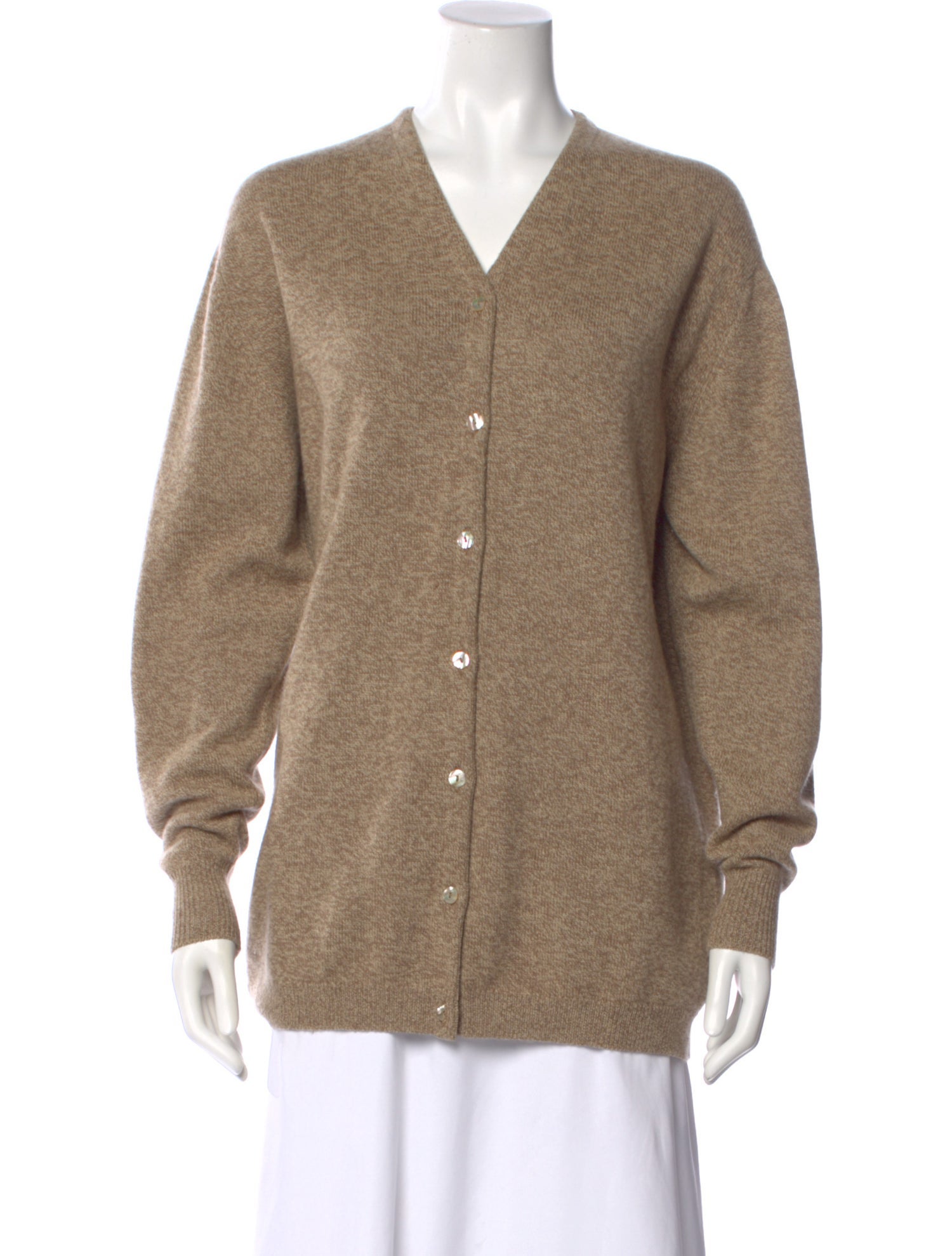 Geoffrey Beene Cashmere V-Neck Sweater