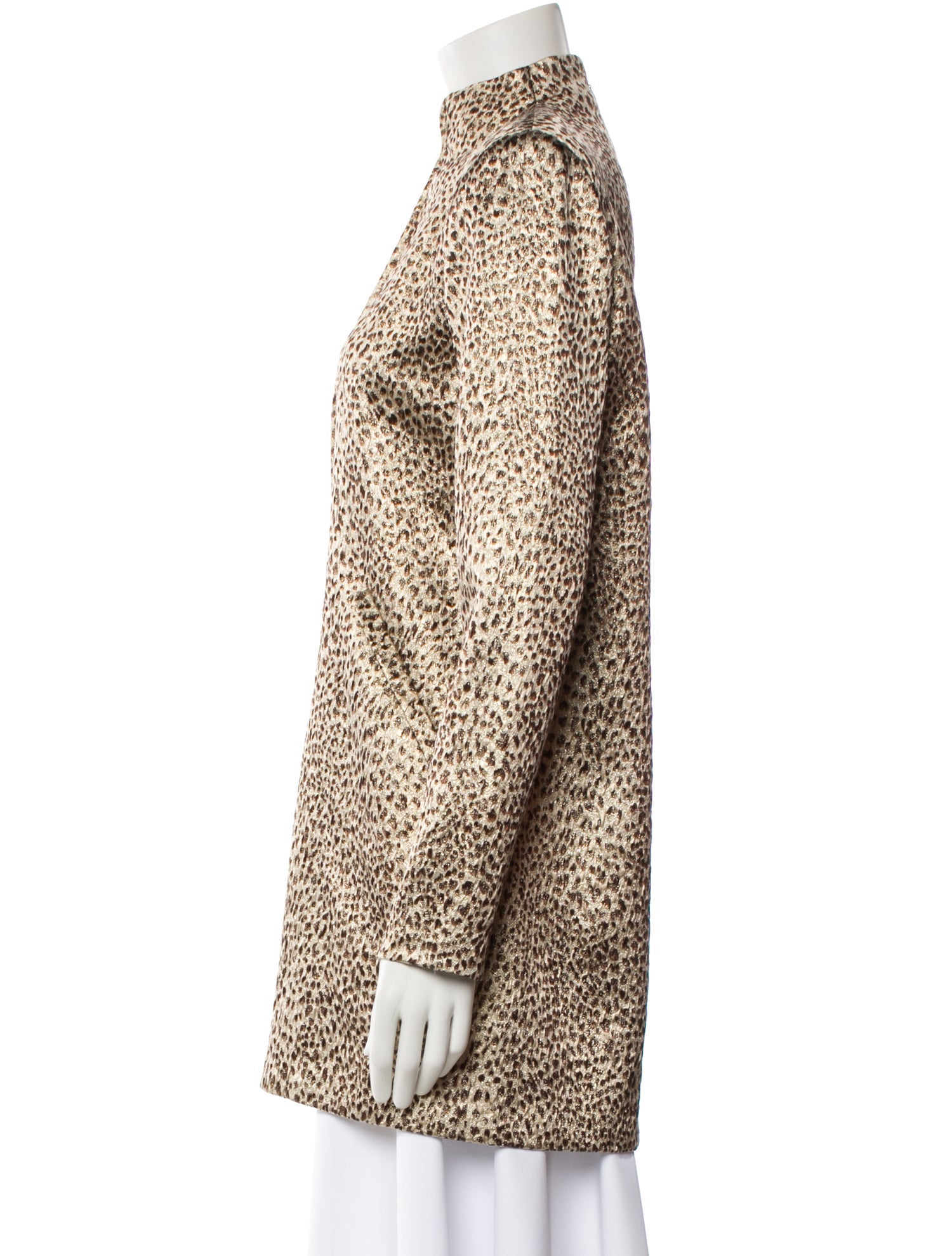 Geoffrey Beene Vintage Animal Print Top