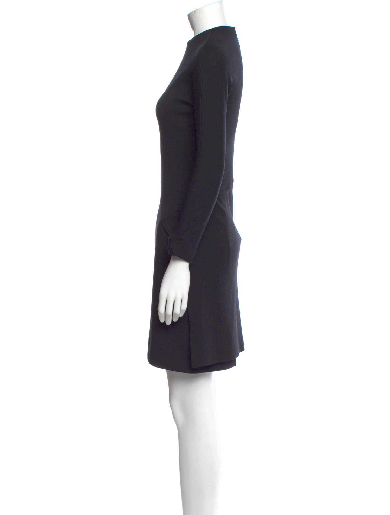 Geoffrey Beene Mock Neck Mini Dress