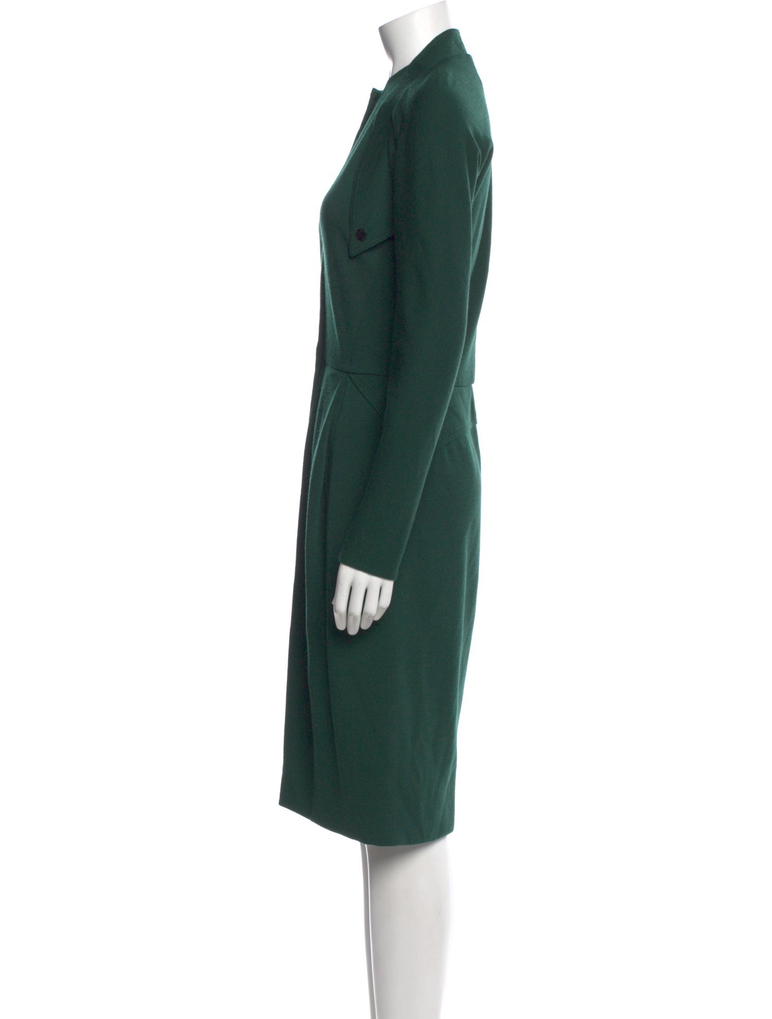 Geoffrey Beene Crew Neck Midi Length Dress