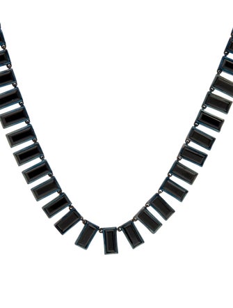 Nak Armstrong 44.09ctw Spinel Tile Rivière Collar Necklace
