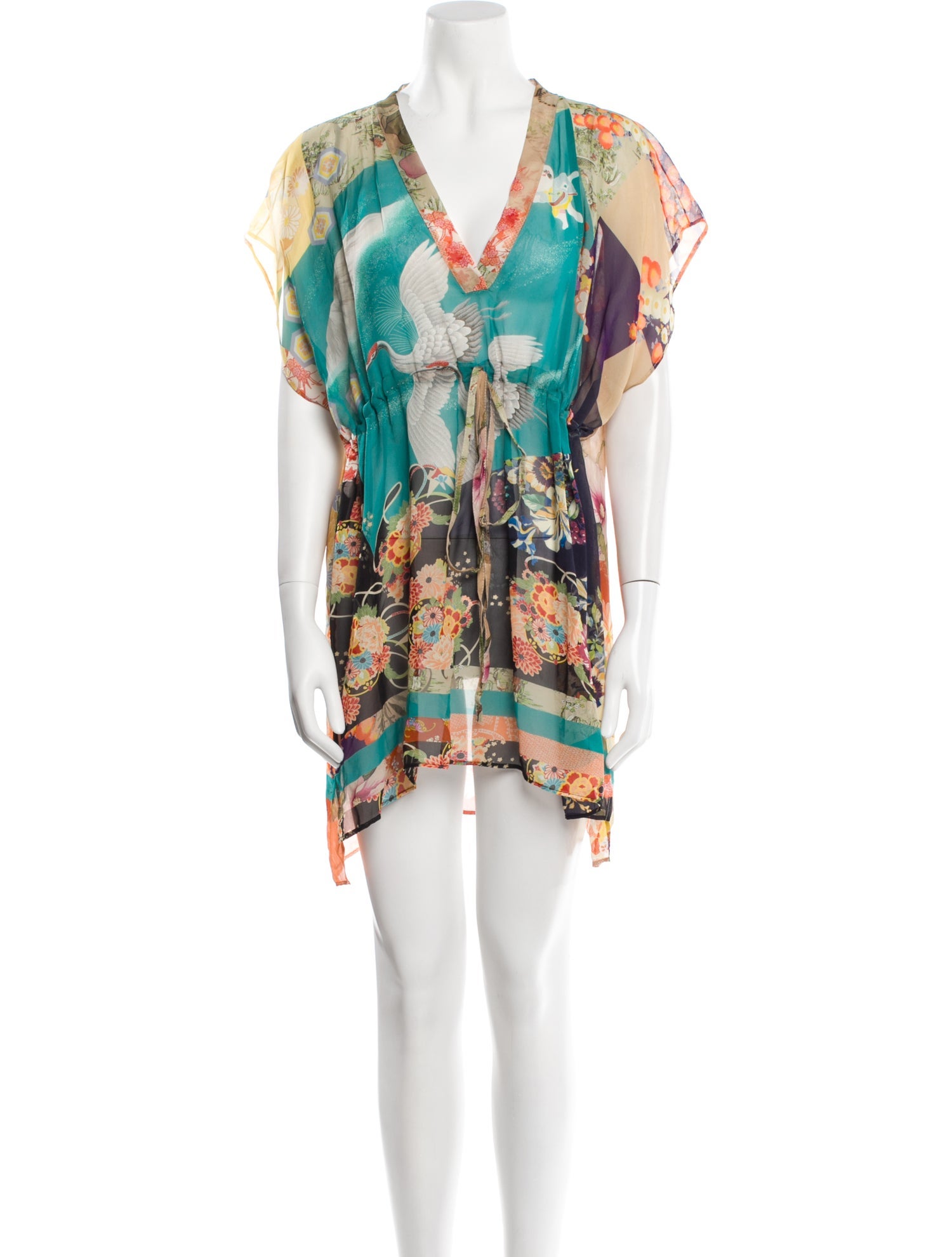 Gucci x George Kenneth Scott Silk Mini Dress