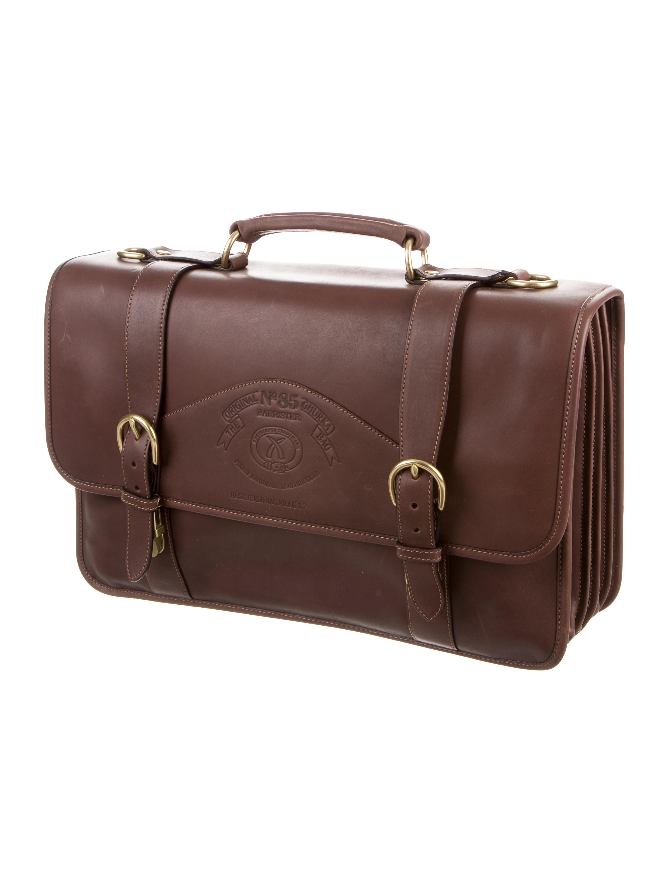 Ghurka OC Barrister Messenger - Bags - GHK20058 | The RealReal