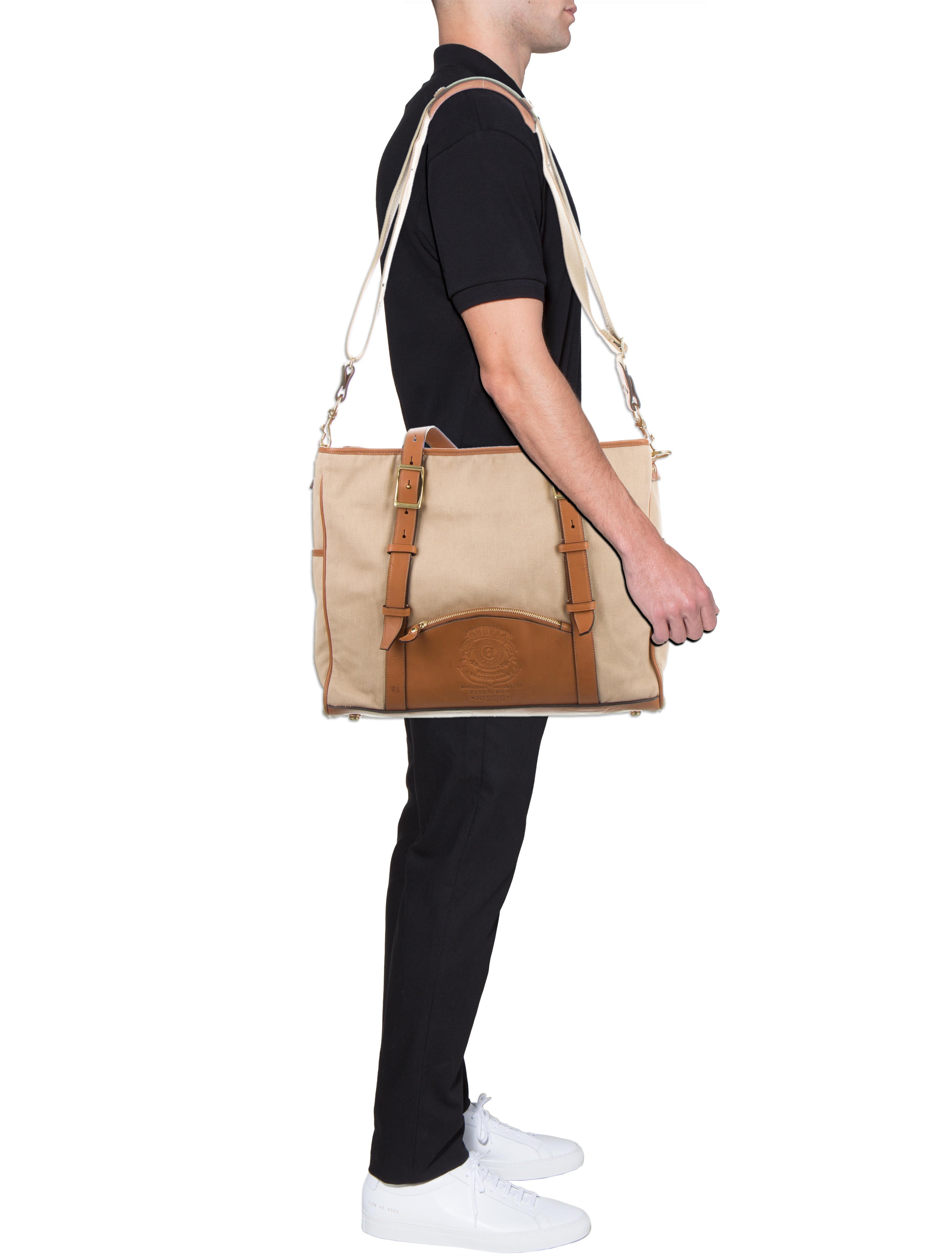 Ghurka Canvas & Leather Tote