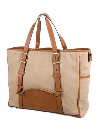 Ghurka Canvas & Leather Tote