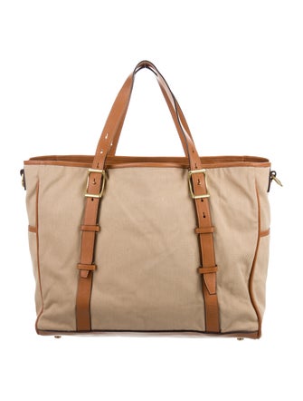 Ghurka Canvas & Leather Tote