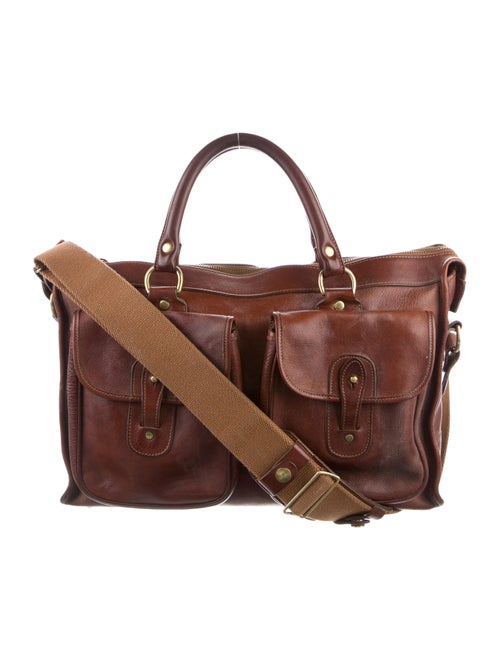 Ghurka Leather Messenger Bag
