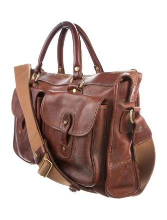 Ghurka Leather Messenger Bag