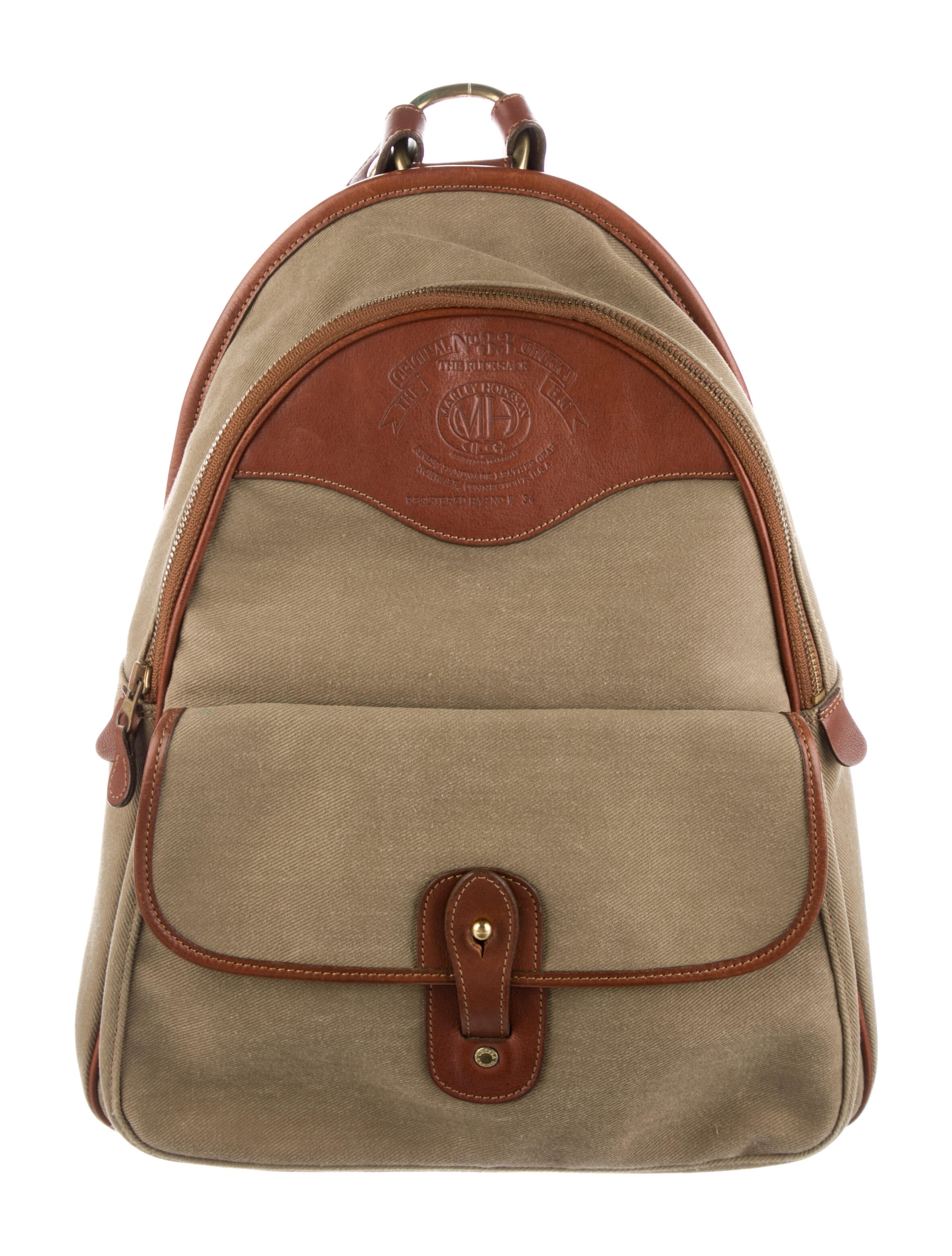 ghurka leather backpack