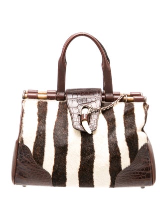 Ghurka Leather Top Handle Bag