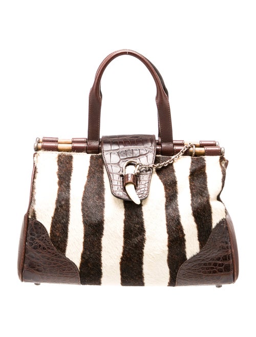 Ghurka Leather Top Handle Bag