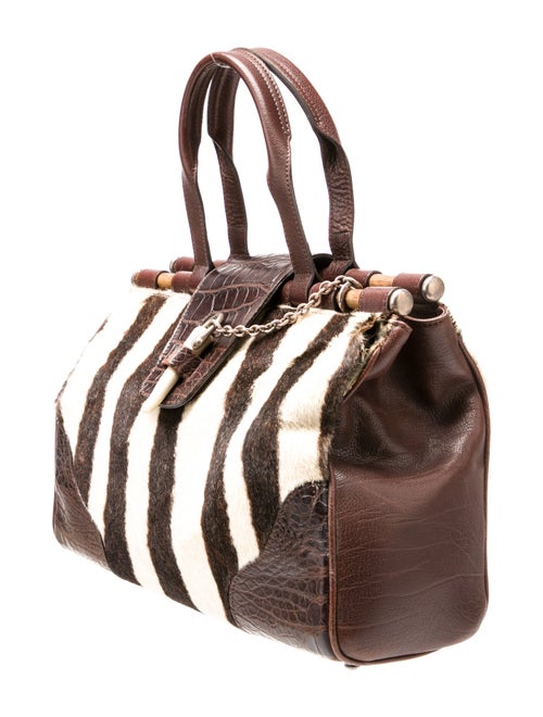 Ghurka Leather Top Handle Bag