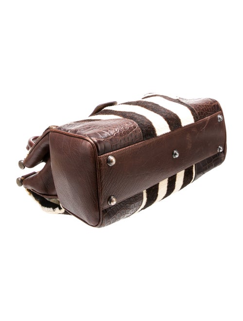 Ghurka Leather Top Handle Bag