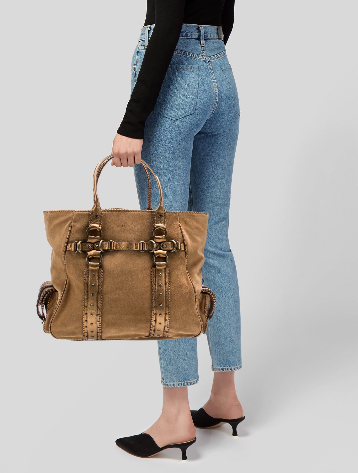 Ghurka Suede Tote