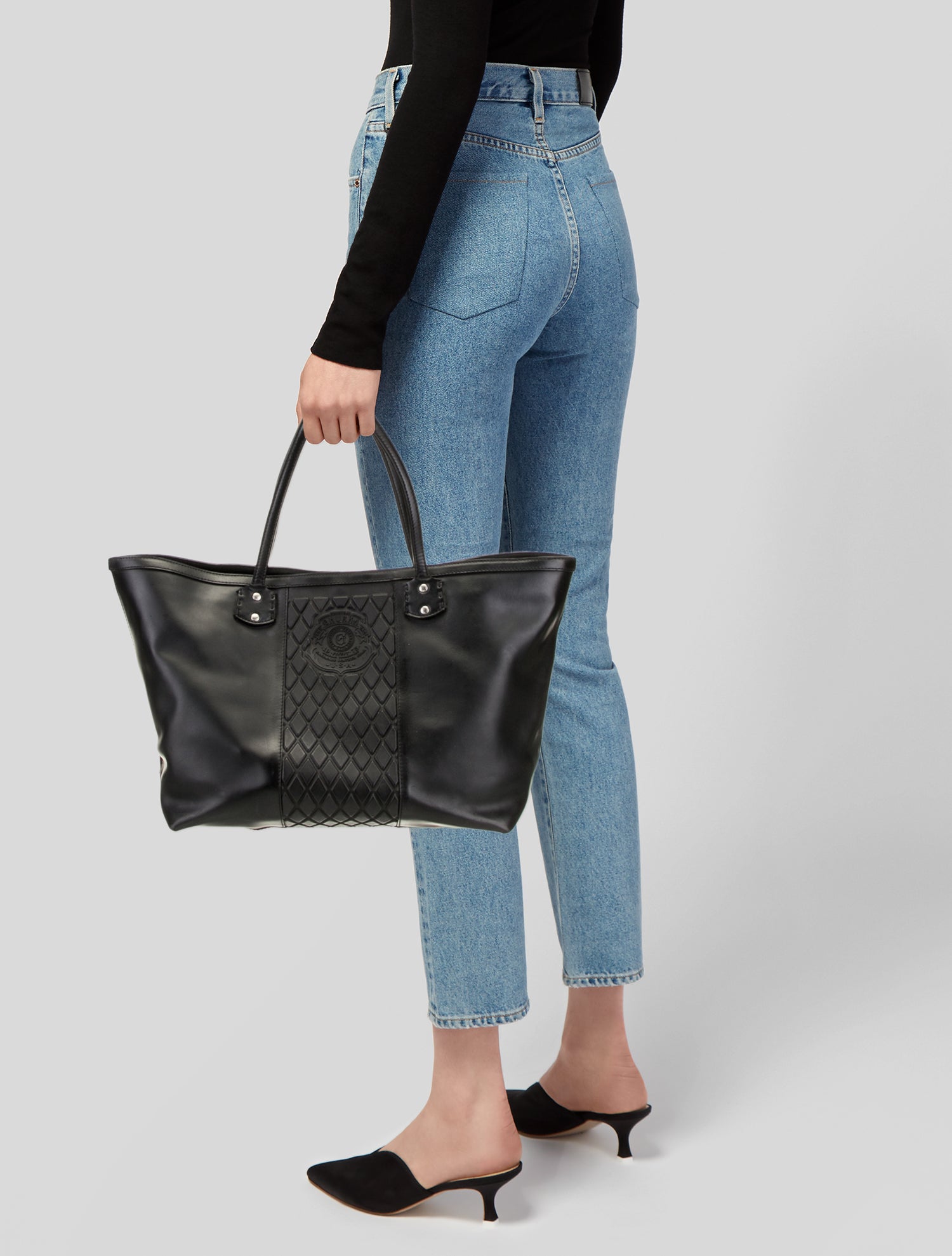 Ghurka Leather Tote