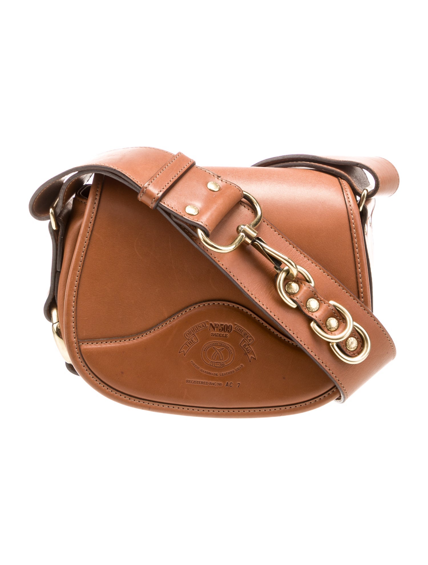 Ghurka Leather Shoulder Bag