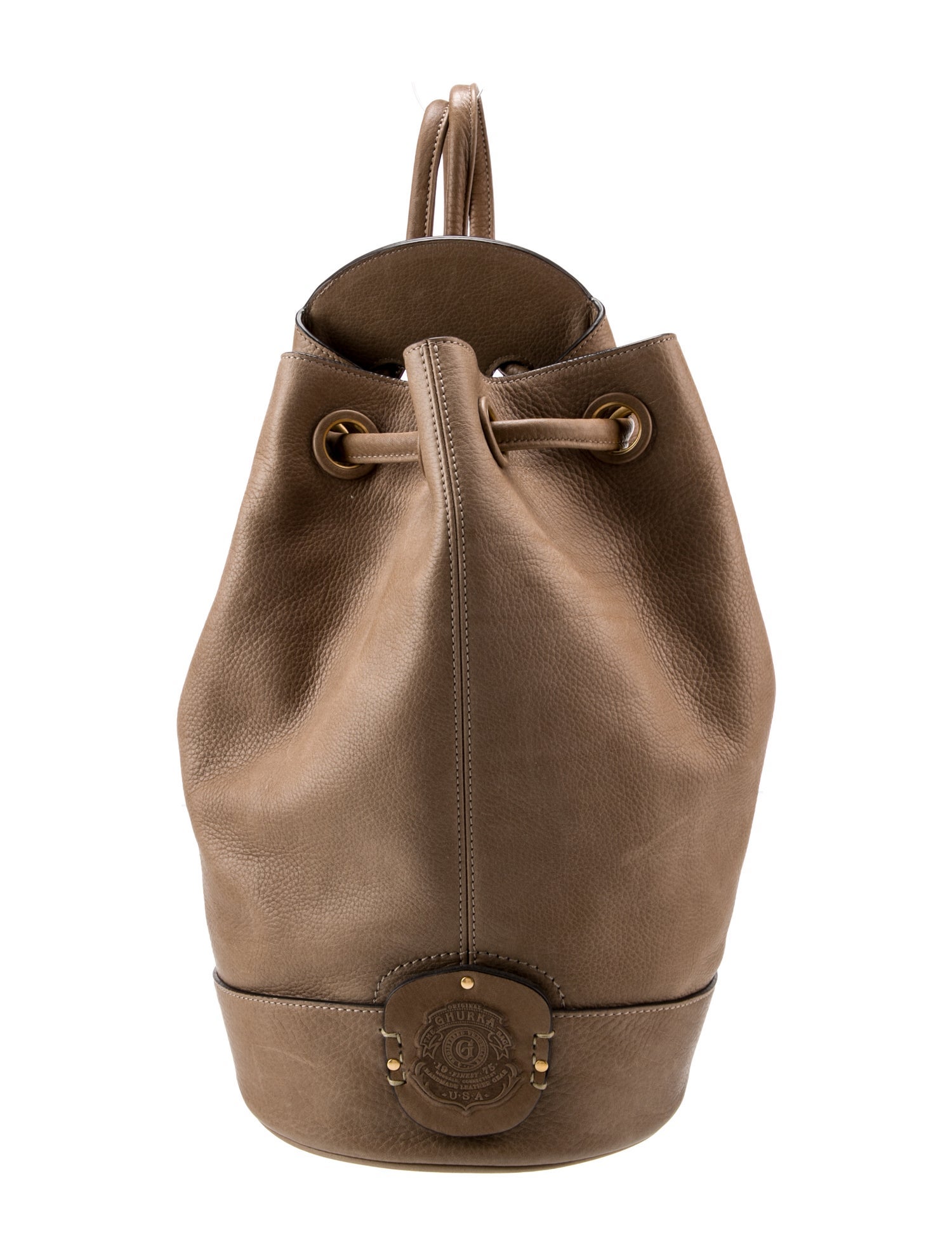 Ghurka Leather Backpack