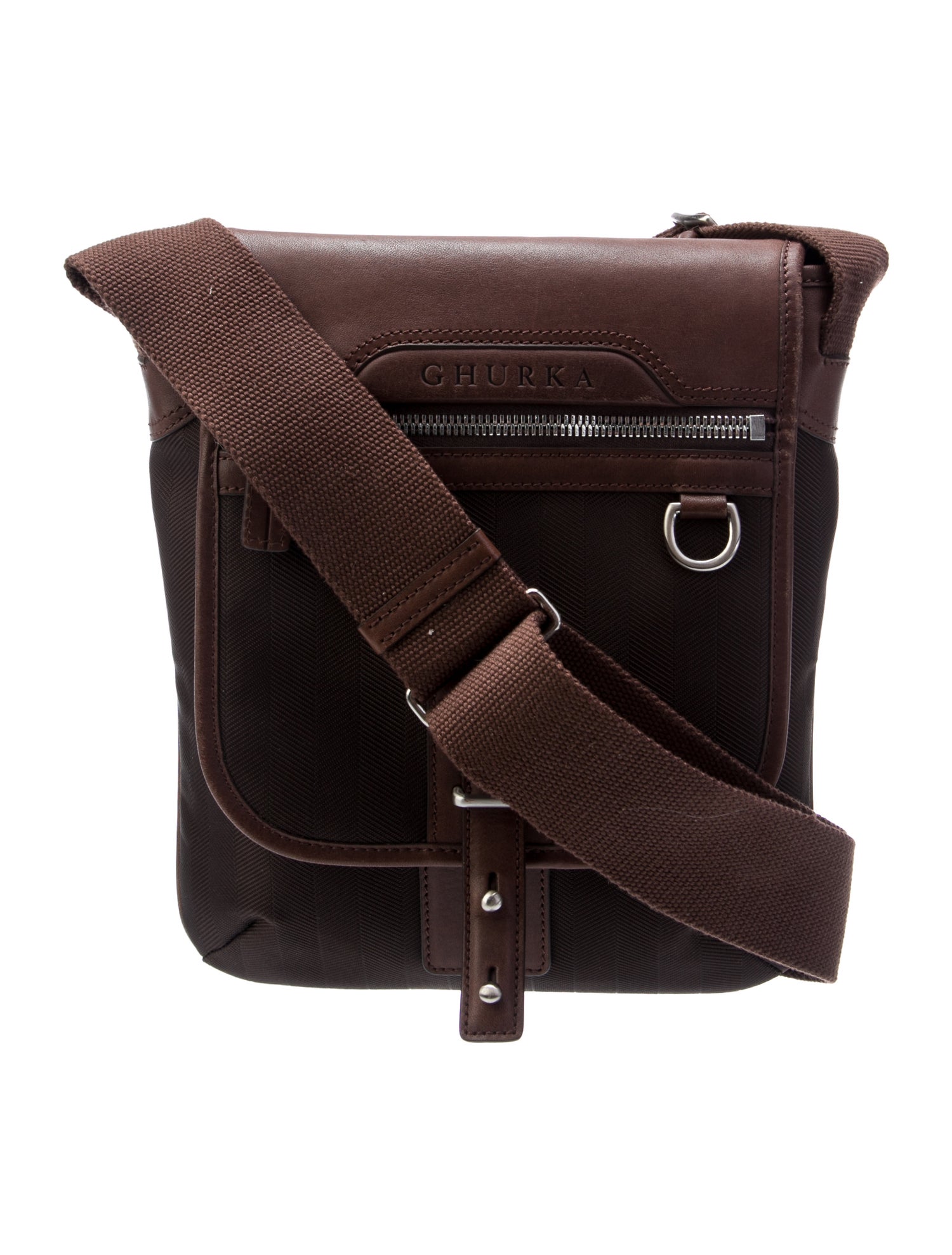 Ghurka Leather Messenger Bag