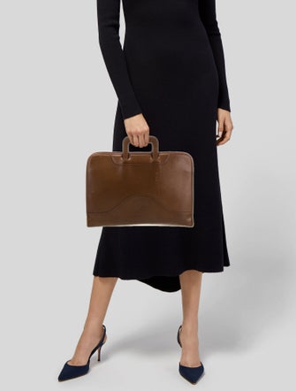 Ghurka Leather Briefcase